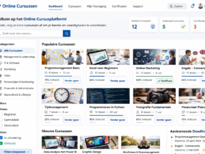 E-learningplatform: automatische inschrijvingen en cursusbeheer